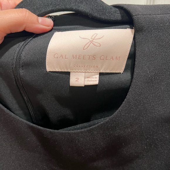 Coktail Black dress GAL MEETS GLAM COLLECTION - Picture 4 of 4